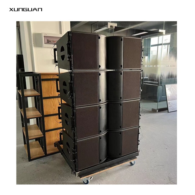 Acoustic KA208 High Quality Dual 8 Inch Line Array Speaker for Church Sound System Equipment