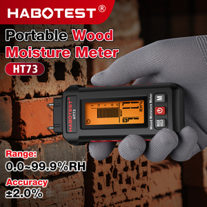 Humidimètre numérique de type broche HABOTEST HT73 <span class=keywords><strong>pour</strong></span> le <span class=keywords><strong>bois</strong></span> et les matériaux de construction - Product Image 5