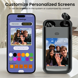 Thông Minh <span class=keywords><strong>Bluetooth</strong></span> Tai Nghe Với Màn Hình Cảm Ứng Được Xây Dựng Trong Sạc Cáp Ngân Hàng Điện Chế Độ Trò Chơi Tin Nhắn Xã Hội Cảnh Báo Cuộc Gọi Chức Năng - Product Image 6