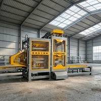 Machine à blocs creux entièrement automatique haute efficacité QT15 pour usine de production de grandes briques