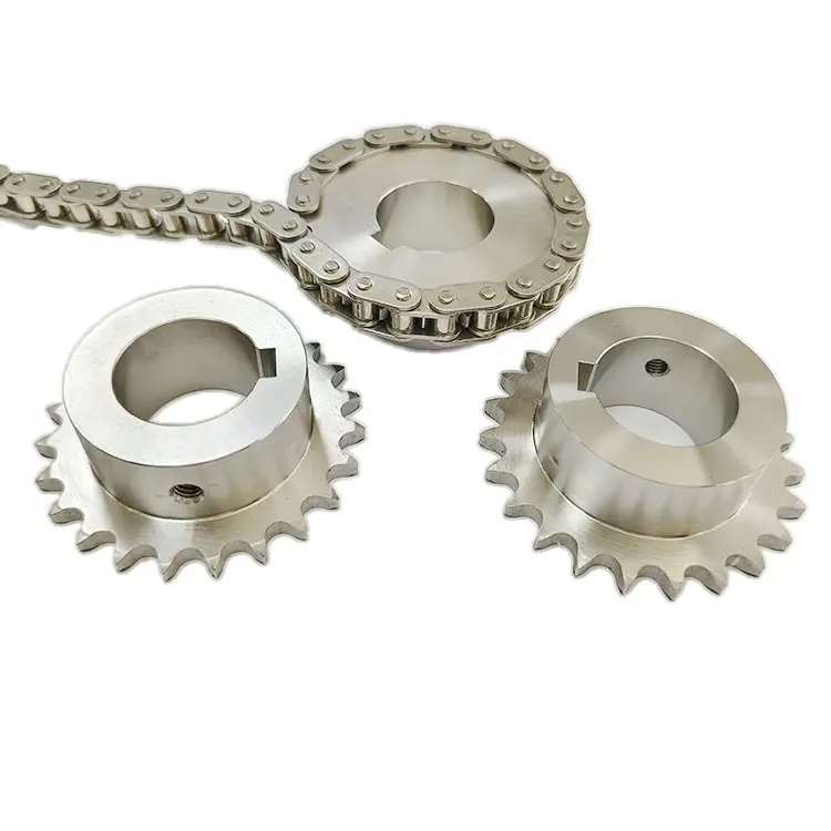 OEM Standard Transmission Chain And Sprocket Stainless Steel Roller Chain Sprocket