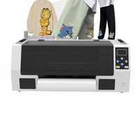 Nouvelle imprimante DTF numérique A3 entièrement automatique pour films pour animaux de compagnie et t-shirts avec tête Epson XP600, largeur 33 cm, garantie 1 an