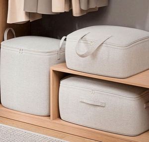 Sac de rangement pour couettes, idéal pour salle de bain, salon, chambre et usage domestique - Product Image 2