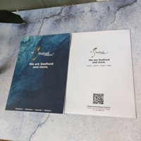 Carpeta de Presentación Personalizada al por Mayor A4/A5/A6 con Bolsillos, Papel y Cartón Recubierto Ecológico, Colores CMYK Personalizables