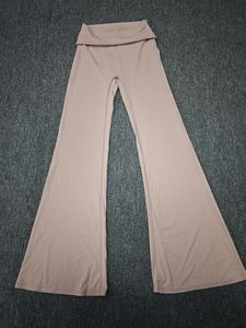 Ensemble de vêtements de <span class=keywords><strong>sport</strong></span> pour femmes, <span class=keywords><strong>2</strong></span> pièces, tenue de <span class=keywords><strong>sport</strong></span>, haut court à col halter, leggings évasés - Product Image 4