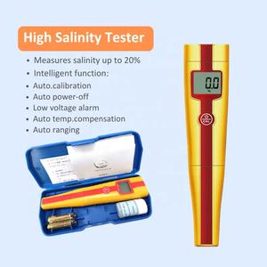 सोडियम हाइड्रॉक्साइड के लिए प्लैटिनम ब्लैक सेंसर के साथ उच्च एकाग्रता लवणता नमक स्तर का पता लगाने वाली पेन के लिए डिजिटल लवणता परीक्षक - Product Image 2