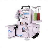 Machine à coudre surjeteuse portable multifonction Dejia BL4-434D, haute vitesse, mini, électronique, domestique, à plat, avec commande PLC