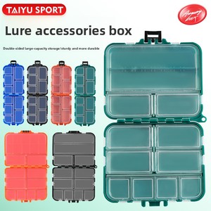 Boîte de rangement pour leurres de pêche en gros, étui à accessoires à couvercle rabattable, étui de voyage étanche et résistant à l'humidité, petite taille - Product Image 5
