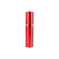 Disponible 5ml Aluminium Shell Vide Portable Distributeur De Parfum Vaporisateur En Verre