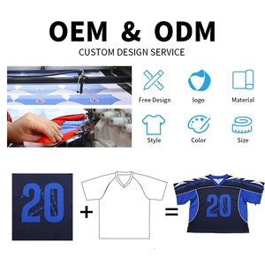 Custom Hip Hop Fashion Men Sport Jersey Manufacturer Baseball Oversized Blank Cropped Fit Football Custom Boxy Mesh Jersey - Product Image 5