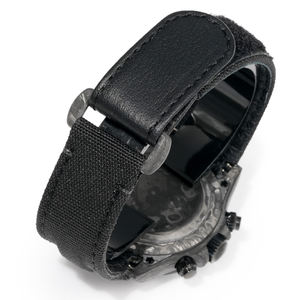 Montre de sport de luxe en fibre de carbone noire pure, multifonctionnelle, inspirée des pilotes de course - Product Image 6