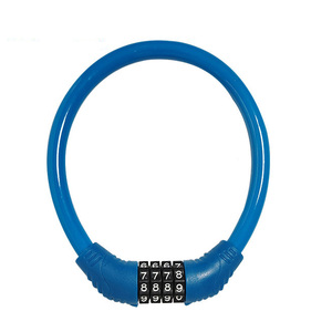 Câble de vélo à combinaison à 5 chiffres ADT, cadenas à chaîne pour vélo électrique, câble de vélo robuste, chaîne en acier au manganèse - Product Image 1