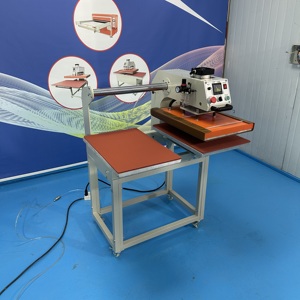 40x60cm Double Station Pneumatic Sublimation Heat Press Machine High Heat Transfer Sublimation - Product Image 5