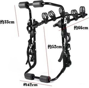 <span class=keywords><strong>Porte</strong></span>-<span class=keywords><strong>vélo</strong></span> de voyage en plein air pour vtt 3 vélos <span class=keywords><strong>Porte</strong></span>-<span class=keywords><strong>vélo</strong></span> en acier monté à l'arrière pour <span class=keywords><strong>voiture</strong></span> <span class=keywords><strong>Porte</strong></span>-<span class=keywords><strong>vélo</strong></span> - Product Image 4
