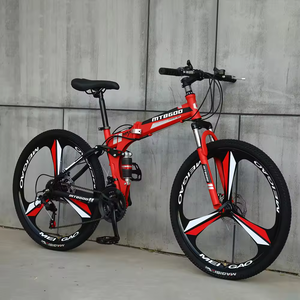 จักรยานพับได้ Tianjin Popular Product 21 สปีด ขนาด 24 26 29 นิ้ว สำหรับผู้ใหญ่ BMX จักรยานเสือภูเขาพับได้สำหรับผู้ชาย - Product Image 4