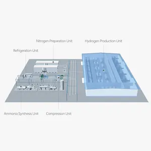 Sistema de amoníaco verde WOBO 2000t/a Equipo de fabricación de amoníaco de alta eficiencia para la industria química