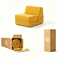 Canapé-lit pliable à une place, design moderne, compressé sous vide, pour salon, bureau, appartement