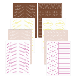 Ceja nano cara silicona blanco sombreado frente látex práctica piel pro tatuaje microblading práctica piel - Product Image 2