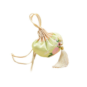Sachet d'armoise vieillie pour le Festival des Bateaux-Dragons, pochette décorée de style chinois, sachet, cordon long de style antique, imprimé portable - Product Image 3