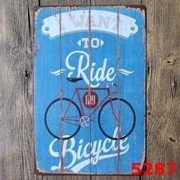 Insegne Vintage in Ferro per Moto - Stampa Personalizzata con Finitura Rustica e Facile da Appendere per Bar e Camere da Letto; Vendita all'Ingrosso su AliExpress