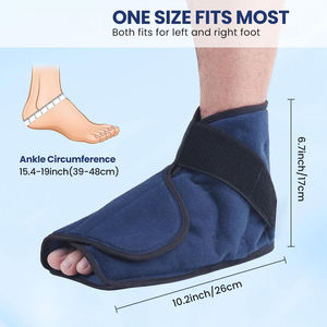Sepatu kaki Gel kompres terapi panas & dingin Gel pendingin es untuk pengobatan <span class=keywords><strong>Achilles</strong></span> Tendon & Plantar Fasciitis - Product Image 2