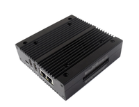 Mini-ordinateur multifonctionnel NAS conçu pour le module de calcul Raspberry Pi 4 stockage en réseau double emplacements de lecteur à semi-conducteurs