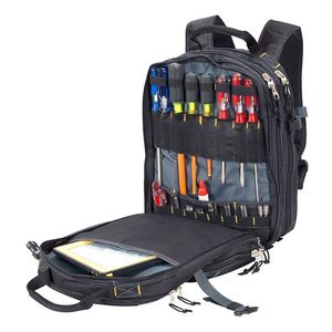 Wholesale Customized Portable Polyester <b>Backpack</b> <b>Tool</b> Bag for <b>Tools</b> Go Out Repair Electrician <b>Backpack</b> Car Electrical <b>Tool</b> Bag - Product Image 1