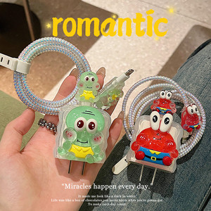 3D Phim Hoạt Hình Điện Thoại Dữ Liệu Cáp Bảo Vệ Sạc Trường Hợp Đối Với Apple iPhone iPad Nhanh Chóng Sạc Đầu 18W/20W Trường Hợp Bảo Vệ Trường Hợp Bìa - Product Image 3