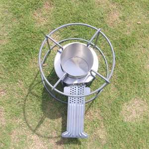 Diğer Tarım Makineleri Ekipmanları Paslanmaz Çelik Barbekü Kamp Yürüyüş Mutfak Gereçleri Aksesuarları Odun Yakmalı Kamp Sobası - Product Image 2