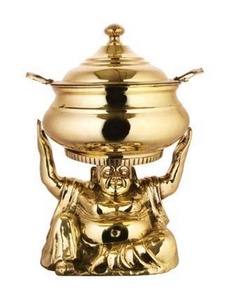 Estatua de Estilo Vintage para Calentar Comida - Product Image 1