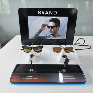 Gafas de sol acrílicas de lujo, gafas inteligentes personalizadas con vídeo - Product Image 1