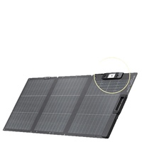 Panneau solaire léger EF ECOFLOW, pliable, portable et haute efficacité pour la production d'énergie en camping en plein air
