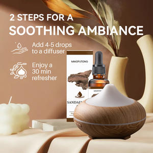 Оптовое эфирное масло сандала 30 мл для спа-массажа тела, ароматерапии, ухода за кожей и релаксационной терапии - Product Image 3