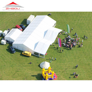 Sistema de aire acondicionado portátil de 25 toneladas <span class=keywords><strong>para</strong></span> fiesta al aire libre Carpa de cúpula de doble capa con marco de aluminio <span class=keywords><strong>para</strong></span> negocios de alquiler de <span class=keywords><strong>carpas</strong></span> - Product Image 1