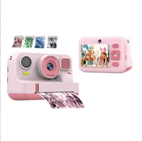 Appareil photo instantané avec imprimante photo couleur, enregistreur vidéo pour enfants, écran IPS 2,4 pouces, imprimante d'étiquettes pour appareil photo à impression instantanée