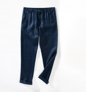 2025 NAYIJI primavera <span class=keywords><strong>e</strong></span> autunno <span class=keywords><strong>pantaloni</strong></span> di <span class=keywords><strong>lino</strong></span> da <span class=keywords><strong>uomo</strong></span> in stile Harem - Product Image 4