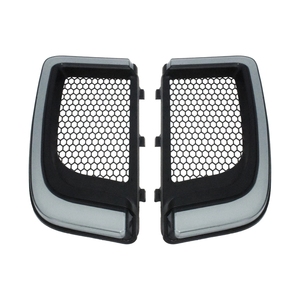 Carenado LED negro para motocicleta, parrillas inferiores, señal de giro, lámpara de luz para correr para <span class=keywords><strong>Harley</strong></span> Touring Street Road <span class=keywords><strong>Electra</strong></span> triple <span class=keywords><strong>Glide</strong></span> FLHTK - Product Image 4