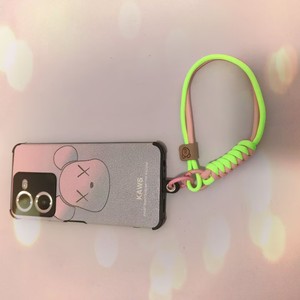 Sangle de téléphone portable tressée à la main, cordon coloré pour téléphone, sac, porte-clés, accessoire, bracelet - Product Image 1
