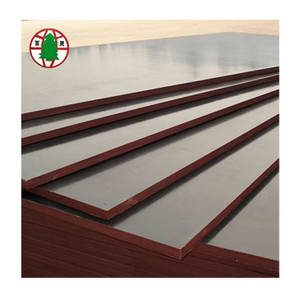 Pannello di Compensato Ignifugo Impermeabile di Alta Qualità 12mm 15mm 18mm 4*8 Rivestito in Film Marrone per Costruzioni Edili - Product Image 1