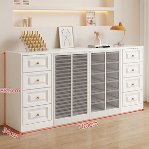 Nail Salon Special Display Cabinet Nail Polish Storage Glue Storage Cabinet Nail Salon Floor-<b>standing</b> Display showcase Drawer - Product Image 5