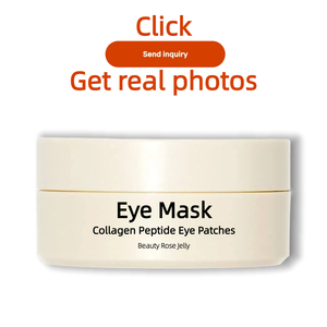 แผ่นมาส์กใต้ตาคอลลาเจนเปปไทด์ เจอริโคโรส เจลลี่ สำหรับลดรอยคล้ำใต้ตา บวม ลดอาการบวม บำรุงผิวชุ่มชื้น ผลิตภัณฑ์บำรุงผิวสไตล์เกาหลี เหมาะสำหรับทุกสภาพผิว - Product Image 1
