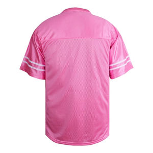 Camiseta de Fútbol para Hombre, Corte Regular, Cuello en V, con Logotipo Frontal, Transpirable, Antiarrugas, Ligera, 100% Poliéster, Diseño Urbano - Product Image 3