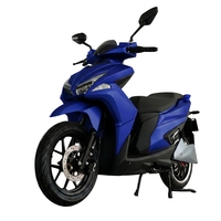 Motor Listrik Off-Road Roda Besar Kecepatan Tinggi Lithium Terlaris 72V 3000W 115km/jam Skuter Listrik Dewasa
