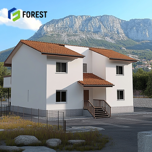 Casa Prefabricada Moderna de Estructura de Acero Ligero, Resistente a Terremotos, Segura, Duradera e Impermeable, de Instalación Rápida - Product Image 1