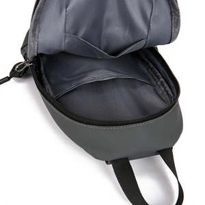 תיקי קרוסבודי נסיעות עור PU נגד גניבה תיקי כתף בודדת לגברים ספורט פאני חבילת חדש אופנתי צלב גוף תיקי חזה - Product Image 4