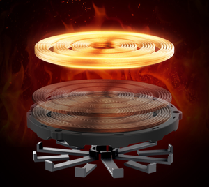 <span class=keywords><strong>2021</strong></span> recién llegado, cocina de inducción de doble cocina ultradelgada, doble cabezal, dos quemadores para uso doméstico en Hotel, carcasa de plástico eléctrica - Product Image 5