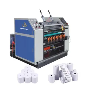 High-Speed Thermal Till Paper Automatic Roll Cutting And Slitting Machine