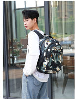 Mochila Unisex de Gran Capacidad para Viajes y Ocio al Aire Libre, Impermeable, con Cierre, Personalizable con Logotipo y Patrón, de Poliéster de Alta Calidad