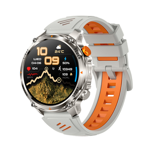 Montre connectée intelligente pour homme HT45, écran 1,<span class=keywords><strong>7</strong></span> pouce, batterie 1100 mAh, boussole, lampe torche puissante, appels Bluetooth, étanche - Product Image 1