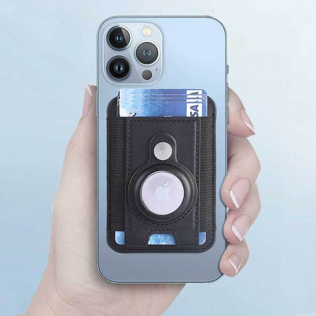Strongest Magnetic Wallet Vegan Leather Magsafe Card Holder Wallet for iPhone 16/15/14/13/12 Series